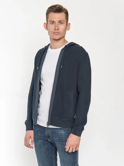 Олимпийка хлопковая на молнии